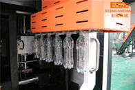 Orange 2l Otomatis PET Blow Moulding Machine Kontrol PLC