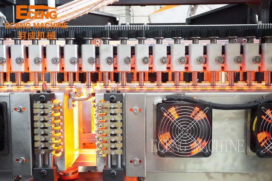 6 Mesin Peniup Botol PET Rongga 49kw 10000BPH Sepenuhnya Otomatis