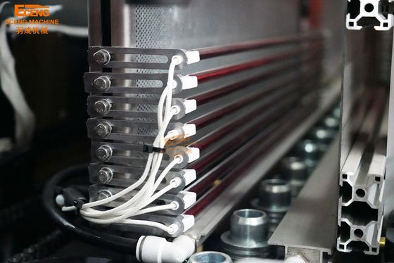 Mesin Peniup Botol Linear Pet Sepenuhnya Otomatis Tiga Fase 100mm 2L