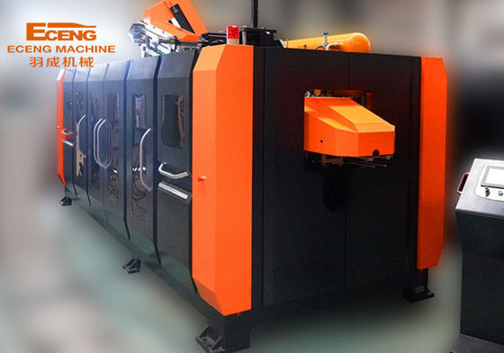 Servo Motor PET Bottle Stretch Blow Moulding Machine 8 Rongga Untuk Air Minum