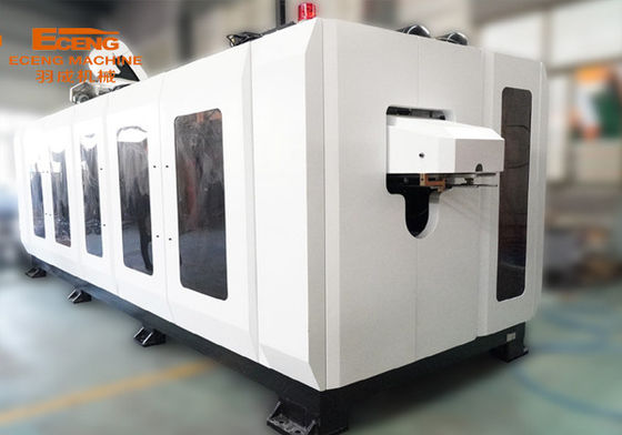 Eceng PET 6 Cavity Automatic Blow Moulding Machine Hitam Dan Putih
