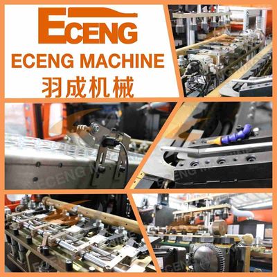 Botol Plastik Eceng 6 Rongga PET Blowing Machine 380V 50HZ