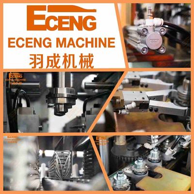 MAC Botol Air PET Botol Blowing Machine 2500KG DELTA PLC Control