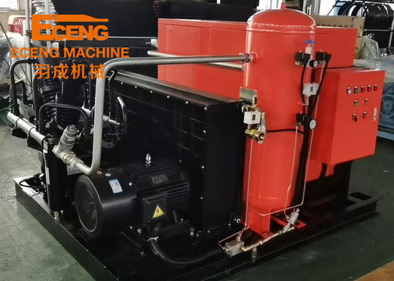 40Bar Screw Air Compressor Booster 8.0m3 / Min Untuk Industri Peniupan Botol PET