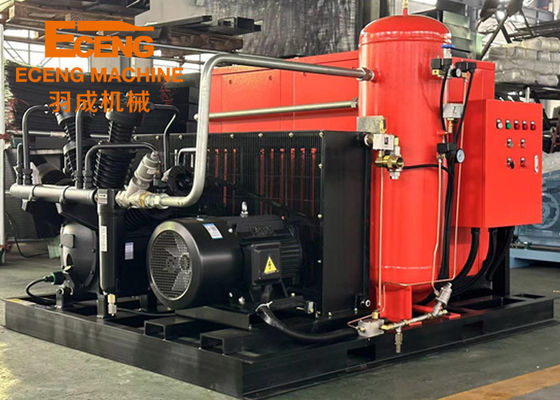 Kompresor Udara Sekrup Tekanan Tinggi 40bar 10.0m3 / Min 105kw Dengan Booster Gabungan
