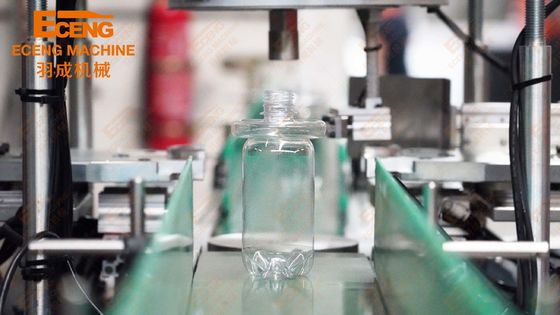 Mesin Pemotong Leher Mulut Botol Pet Servo Industri Otomatis Plastik Kustom