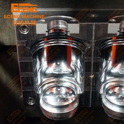 Botol Minuman 5000ml Semi Otomatis PET Stretch Blow Moulding Machine 2 Rongga
