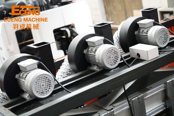 Mesin Blow Moulding Botol Air Eceng Q6000 Stretch 4 Cavity 330 Mm