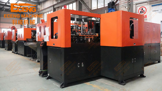 Eceng Q6000 Pet Stretch Blow Moulding Machine 4 Ruang Untuk Botol 2L Sampai 6000bph