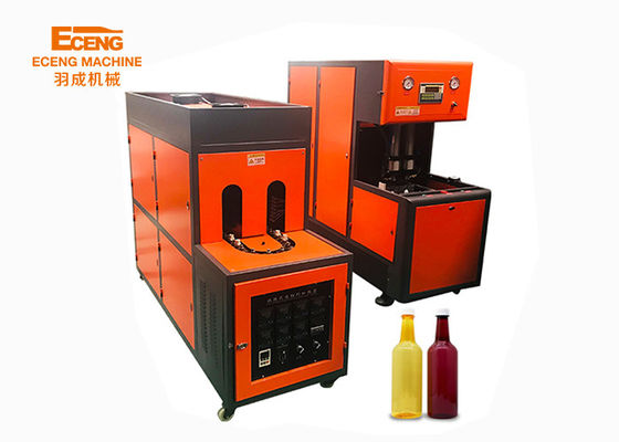 YC-2L-2 2000 Ml Semi otomatis Mesin meniup 3PHASE Untuk botol plastik PET 380V
