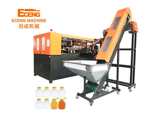 Eceng Q6000 Pet Stretch Blow Moulding Machine 4 Ruang Untuk Botol 2L Sampai 6000bph