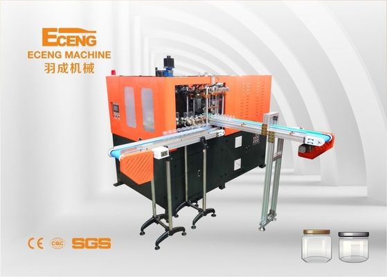 2 Rongga Pet Jar Stretch Blow Moulding Machine / Botol Jar Lebar