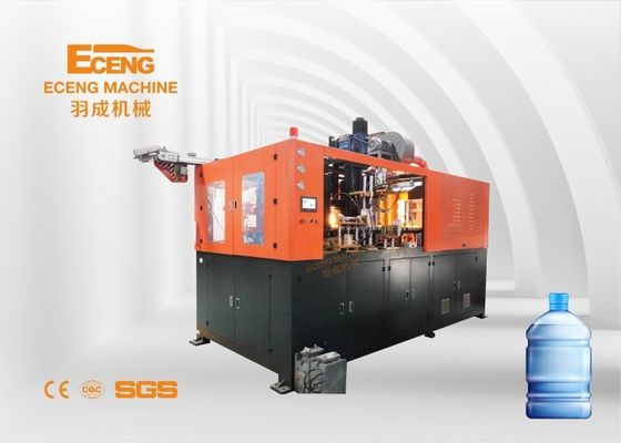 Mesin Peniup Botol Eceng 5 Galon Kontrol PLC Pabrikan Botol PET