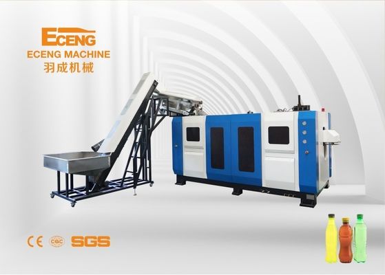 SMC Automatic Blow Moulding Machine 4 Rongga PET Bertiup Kontrol DELTA PLC