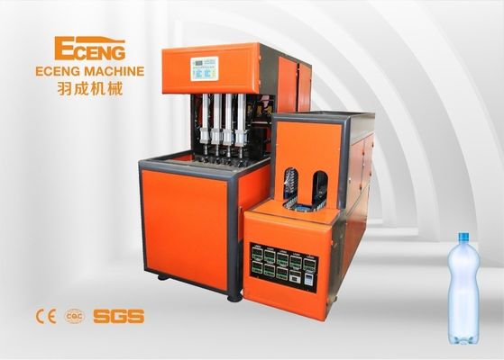 SMC 4 Rongga PET Stretch Blow Moulding Machine XINJIE PLC Control