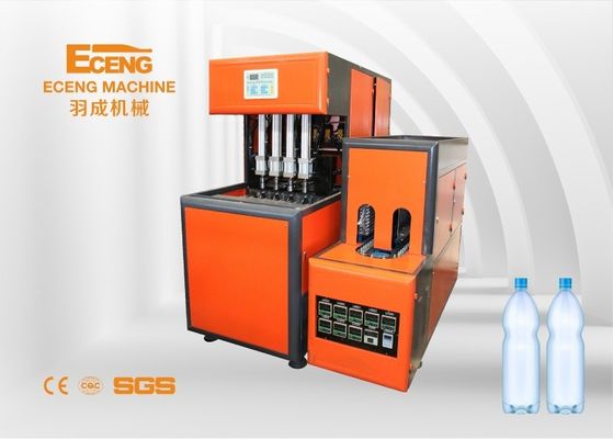 Mesin Peniup Botol Semi Otomatis 16KW 4 Pabrikan Wadah Plastik Rongga