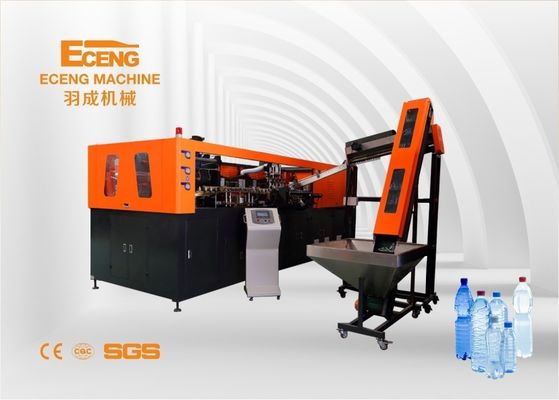 2000ml 6 Botol PET Kerongkongan Mesin Blowing 3 Fase 380V