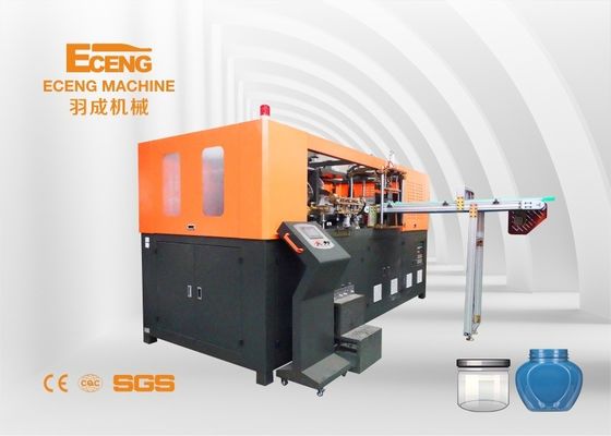 J4 Plastic Jar Kapsul Blow Molding Machine 4Cavity Dari Pabrik China