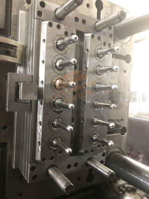 Cetakan Preform Injeksi Plastik PET 4Cr13 Stainless Steel 12 Rongga