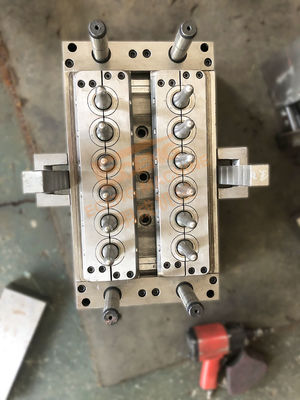 Cetakan Preform Injeksi Plastik PET 4Cr13 Stainless Steel 12 Rongga