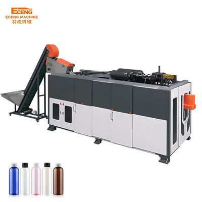 380V 50HZ 6 Rongga Peregangan Blow Moulding Machine 5.5*1.8*1.9m