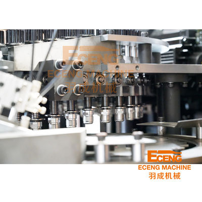 380V 50HZ 6 Rongga Peregangan Blow Moulding Machine 5.5*1.8*1.9m
