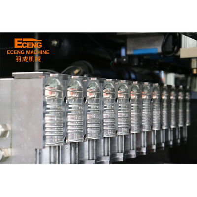 24000bph Otomatis PET Blowing Machine Stretch Blow Moulding 12 Rongga