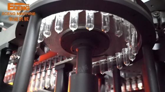 Mesin Peniup Botol Air Eceng Kecepatan Tinggi Peregangan Blow Moulding 380V 50HZ