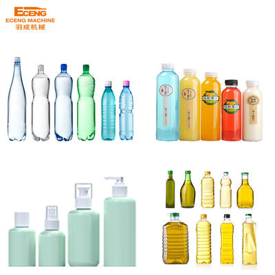CE SGS 6 Mesin Peniup Botol Air Rongga DELTA PLC Control