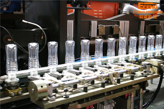 6 Rongga Sepenuhnya Otomatis Mesin Blow Moulding Stretch Blow Moulding 3750kg