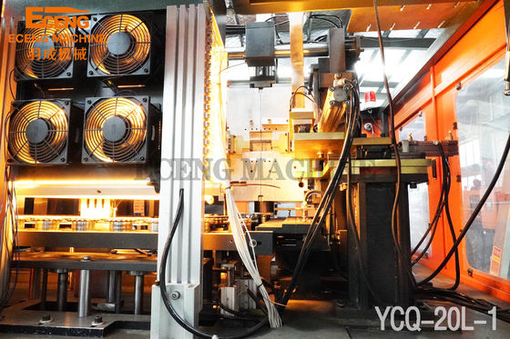 300bph 5 Galon Mesin Blow Moulding PET Otomatis 5.2 * 2.0 * 2.0m
