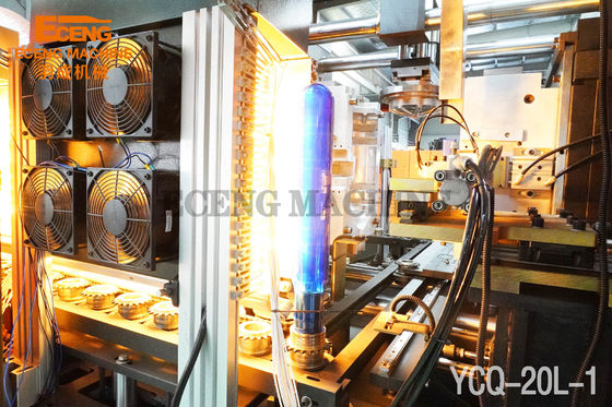 300bph 5 Galon Mesin Blow Moulding PET Otomatis 5.2 * 2.0 * 2.0m