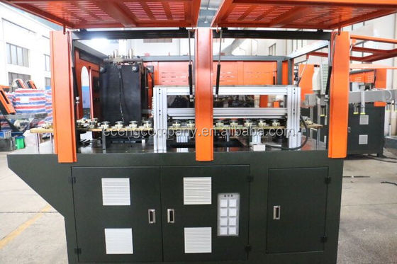 2200BPH Plastic Jerry Can Blow Moulding Machine 380V / 50HZ Dengan Mulut Leher Lebar