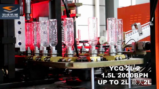 Botol Plastik PC PVC Mesin Hembusan PET Otomatis 27kw 9kg / Cm2