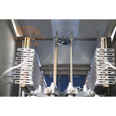 SMC 4 Rongga PET Stretch Blow Moulding Machine XINJIE PLC Control