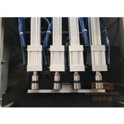 SMC 4 Rongga PET Stretch Blow Moulding Machine XINJIE PLC Control