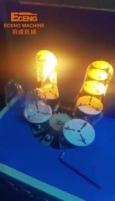 Mesin Peniup Botol Semi Otomatis 16KW 200ml 500ml 1 Liter Blow Moulding