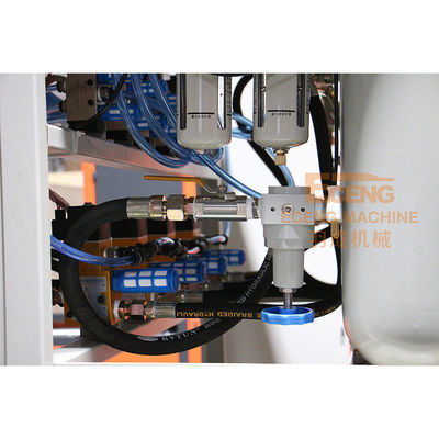 100KN Semi Auto Botol Blowing Machine 500ml Botol Sanitizer Stretch Blow Moulding