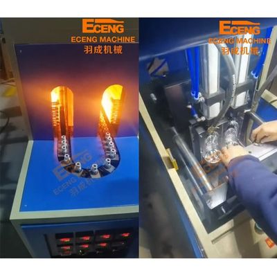 350ml 500ml 750ml Mesin Blow Molding Plastik Kecil 380V 3PHASE