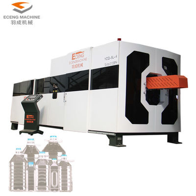 16KW 5 Galon Mesin Hembusan Botol Semi Otomatis 4 Rongga